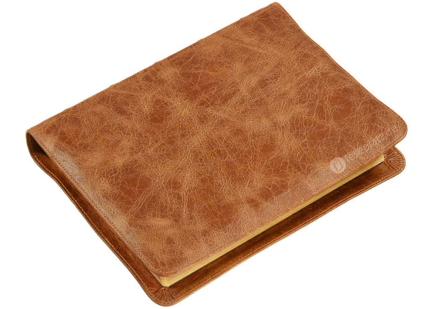 Elberfelder 2003 - kl.Schreibrandausgabe / Kalbsleder Toffee Unique Goldschnitt