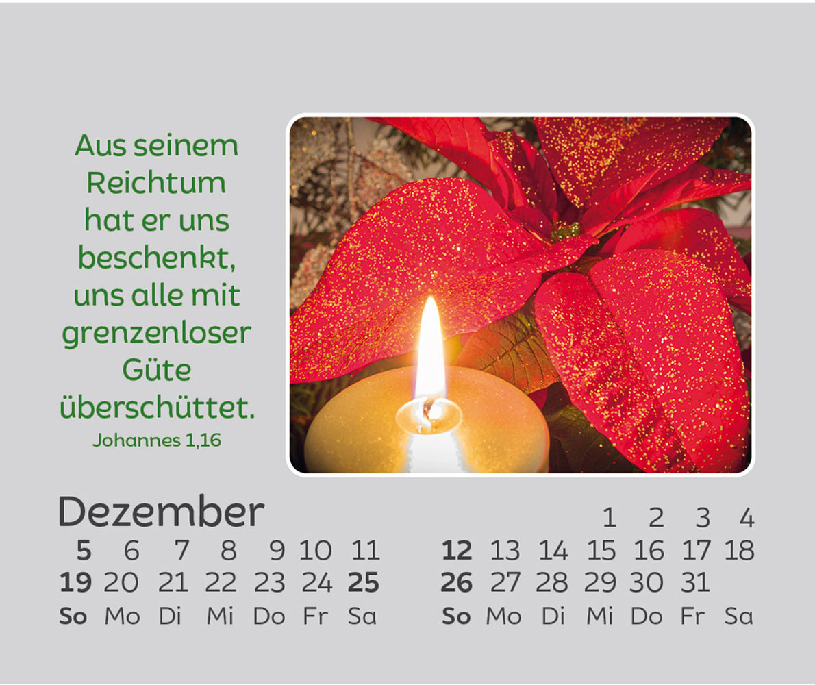 Freude für jeden Tag 2027