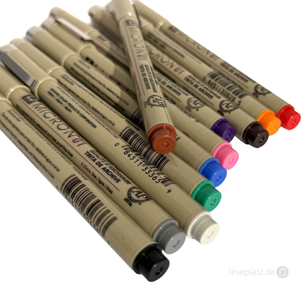 Fineliner Pigma Micron 01 - 11er-Set