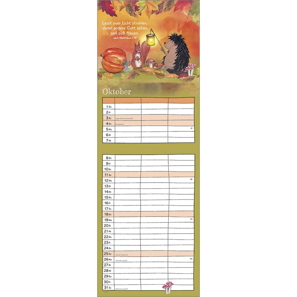 Freu dich mit uns jeden Tag! 2026 - Wandkalender Freu dich mit uns jeden Tag! 2026 - Wandkalender