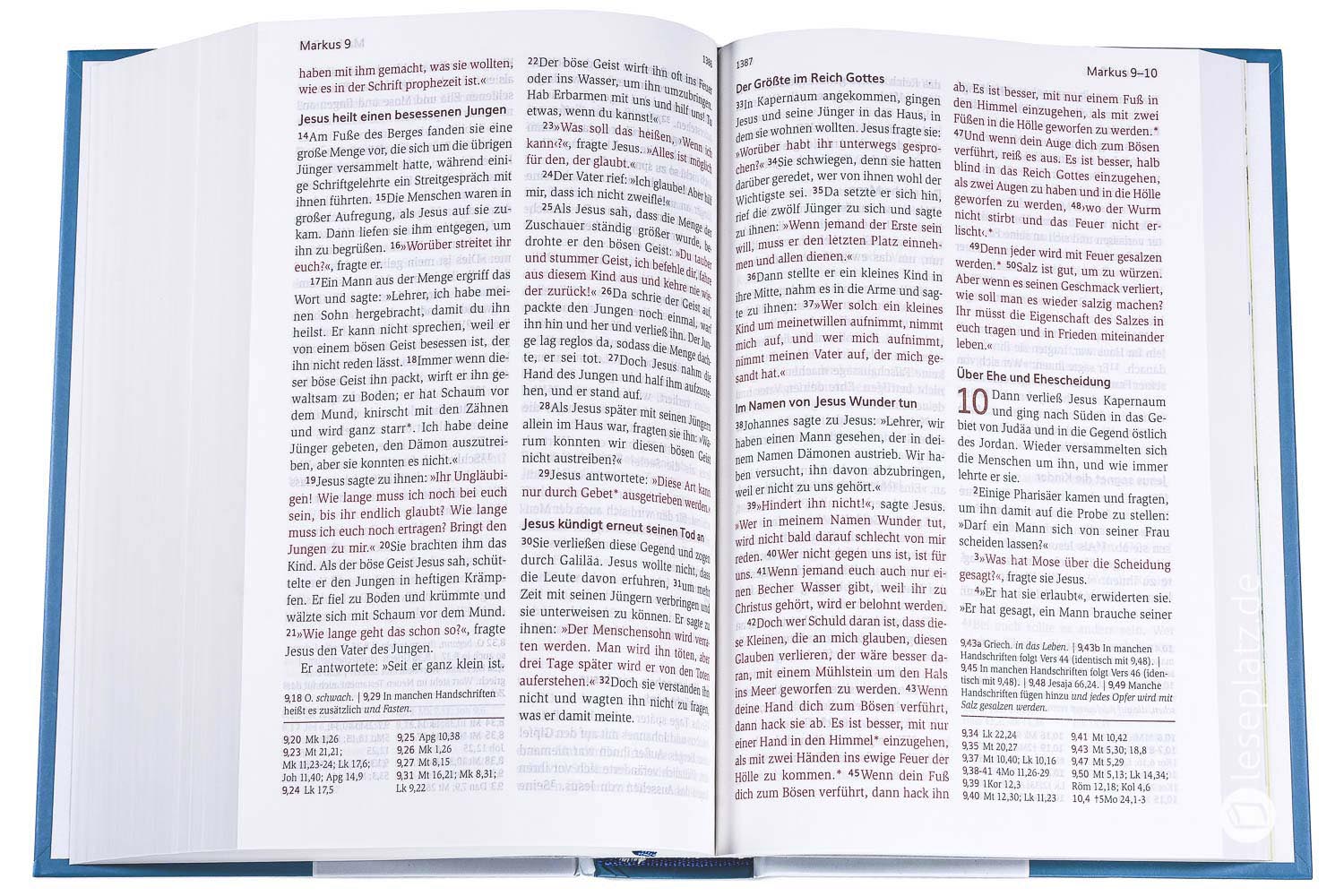 Neues Leben. Die Bibel - Standardausgabe "Motiv Natur"