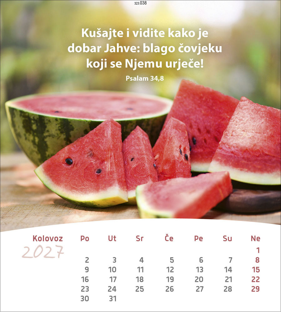 Leben für Dich 2027 - Verteilkalender (Kroatisch)