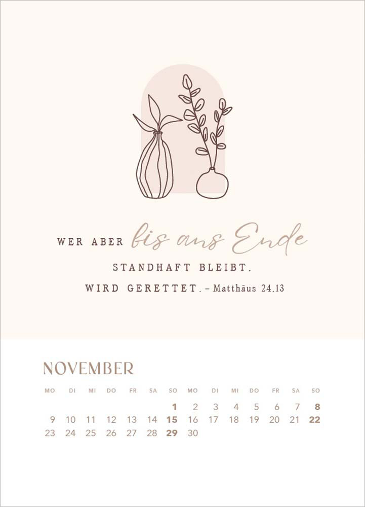 Hoffnung für immer 2026 - Tischkalender Hoffnung für immer 2026 - Tischkalender