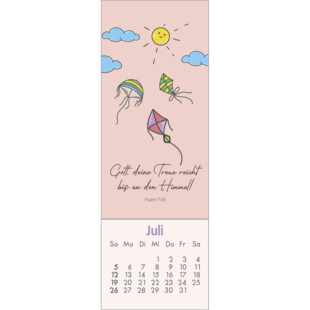 Mein wundervoller Lesezeichenkalender 2026
