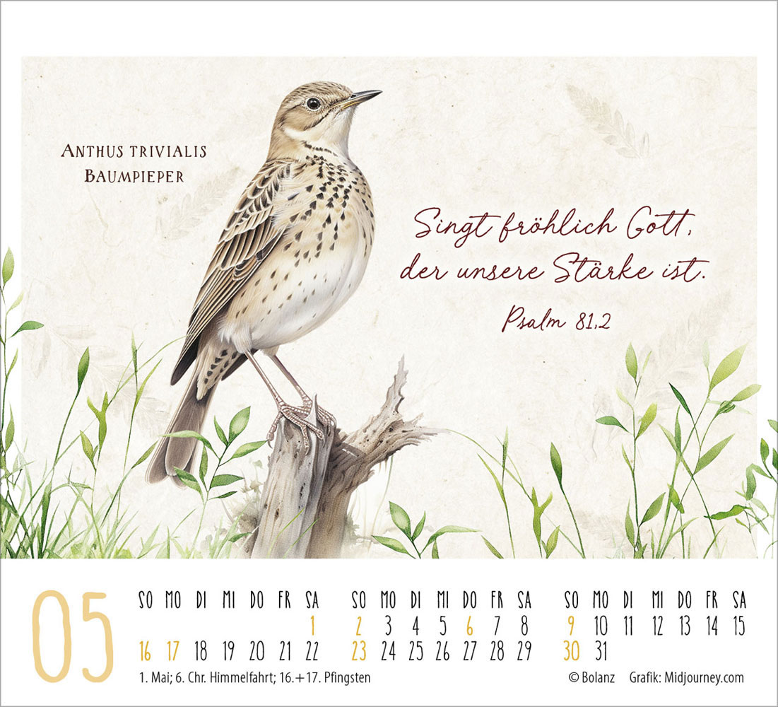 KunstWerke des Schöpfers 2027- Minikalender