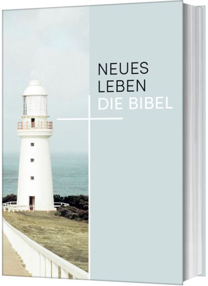 Neues Leben. Die Bibel - Taschenausgabe - hellblau "Leuchtturm"