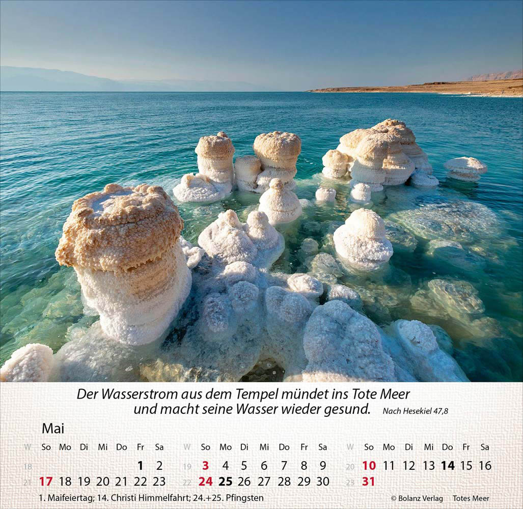 Israel Shalom 2026 - Tischkalender