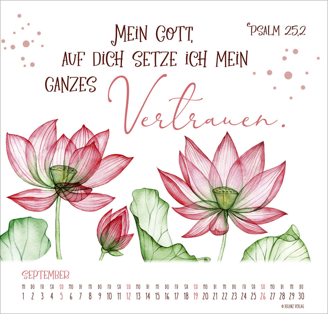 Gesegnet Tag für Tag 2027 - Wandkalender