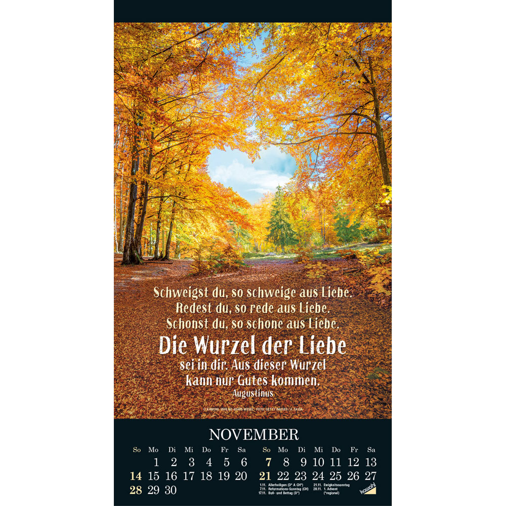 Die Wunder deiner Werke 2027 - Wandkalender