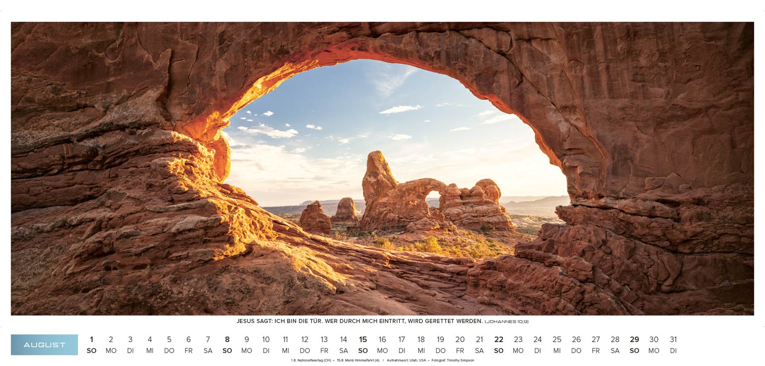 Life-is-more Panoramakalender XL 2027