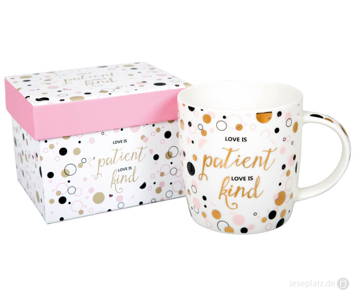 649535500-01 Tasse "Love is patient"
