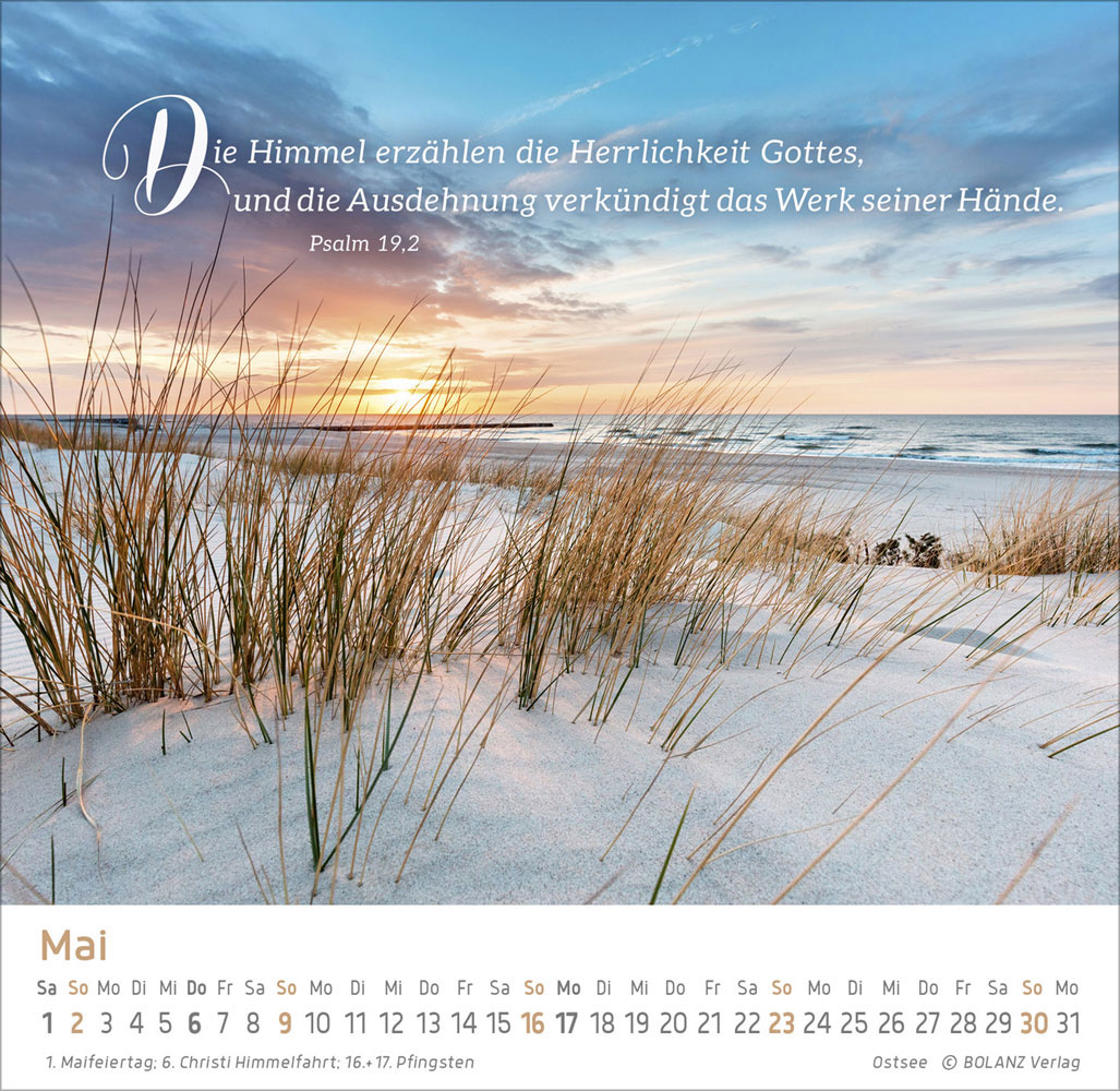 Zeit für Meer 2027 - Tischkalender