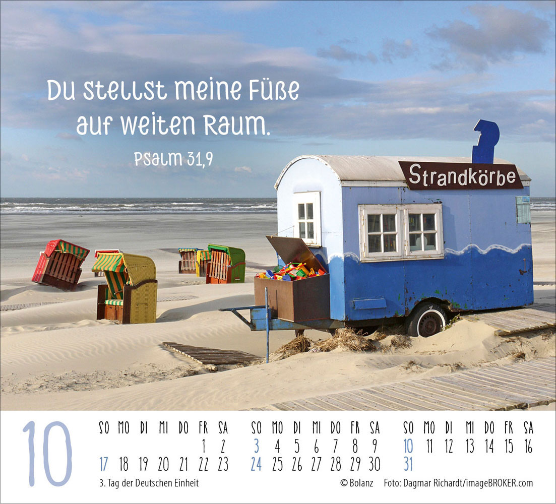 Zeit für Meer 2027 - Minikalender