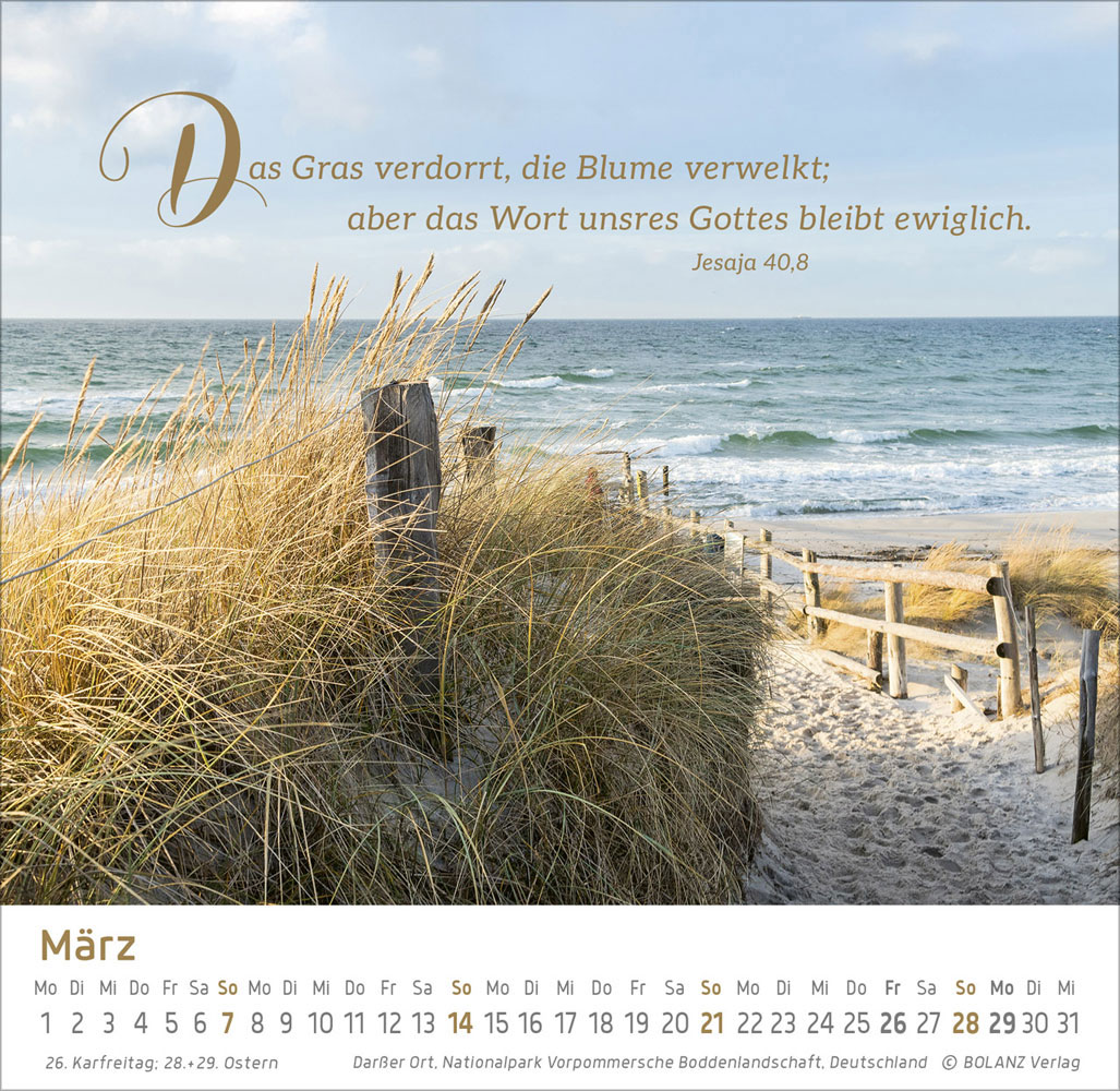 Zeit für Meer 2027 - Tischkalender