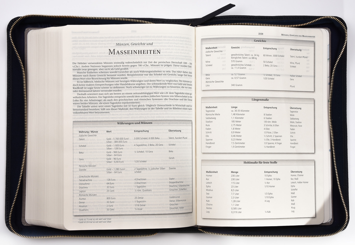MacArthur Studienbibel mit Echtleder-Bibelhülle