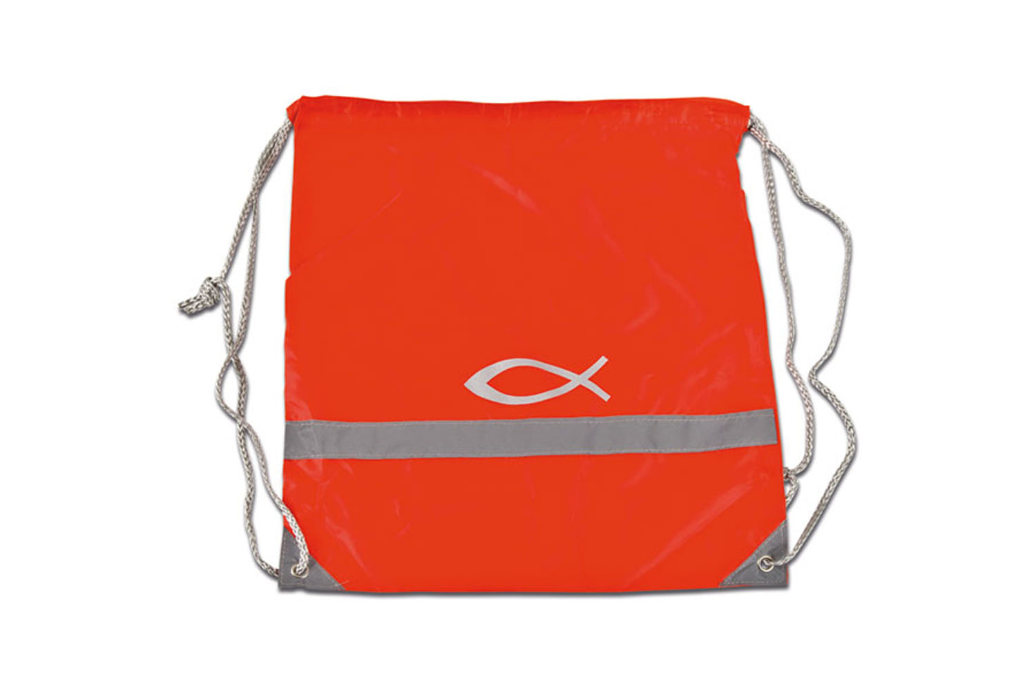 Sportbeutel "Fisch" - rot