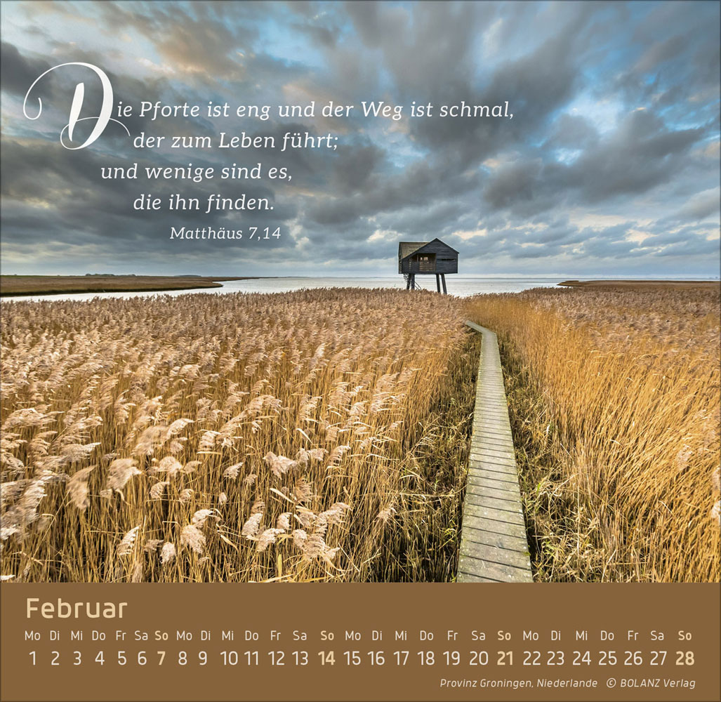 Weg - Licht - Leben 2027 - Tischkalender