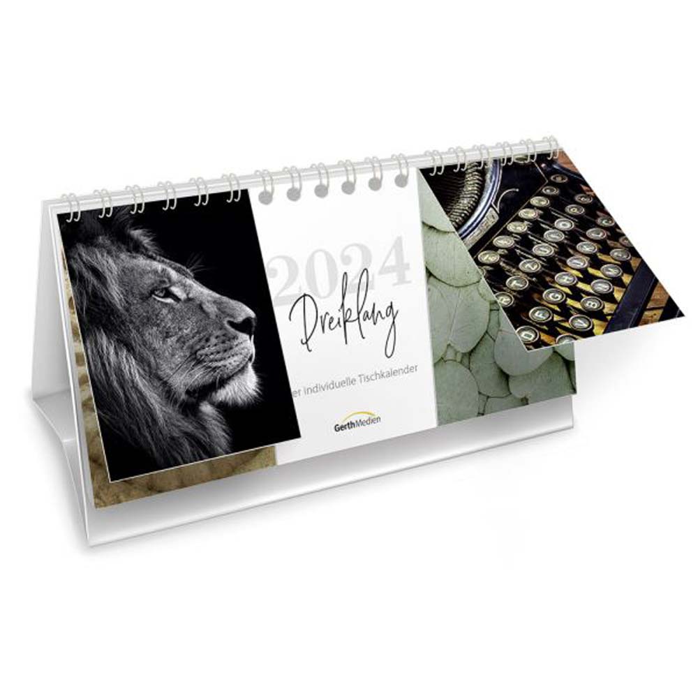 Dreiklang 2024 - Tischkalender Dreiklang 2024 - Tischkalender