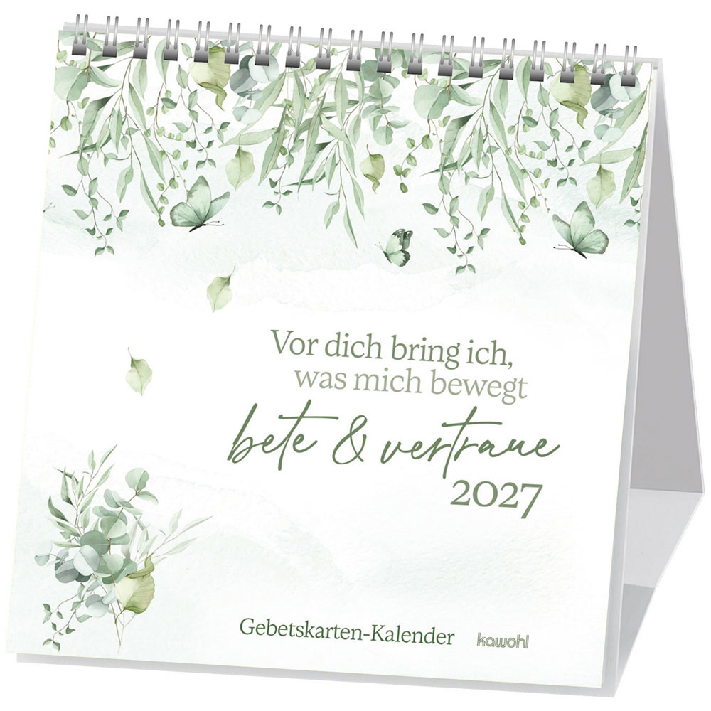 Vor dich bring ich, was mich bewegt 2027 - Postkartenkalender