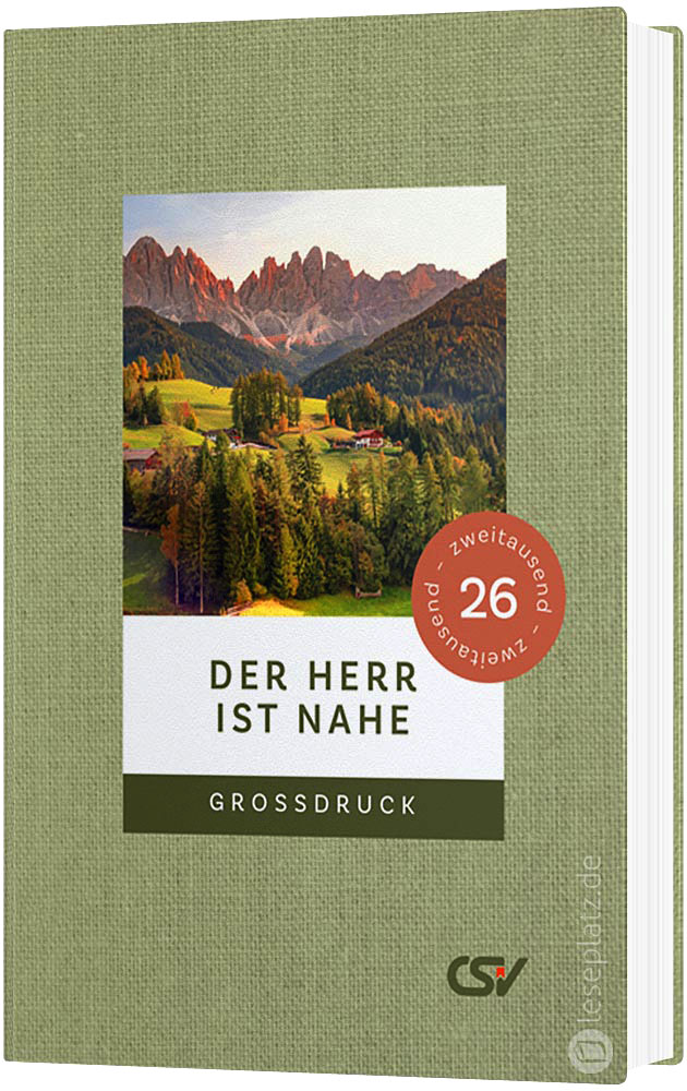 Der Herr ist nahe 2026 - Buchkalender Großdruck