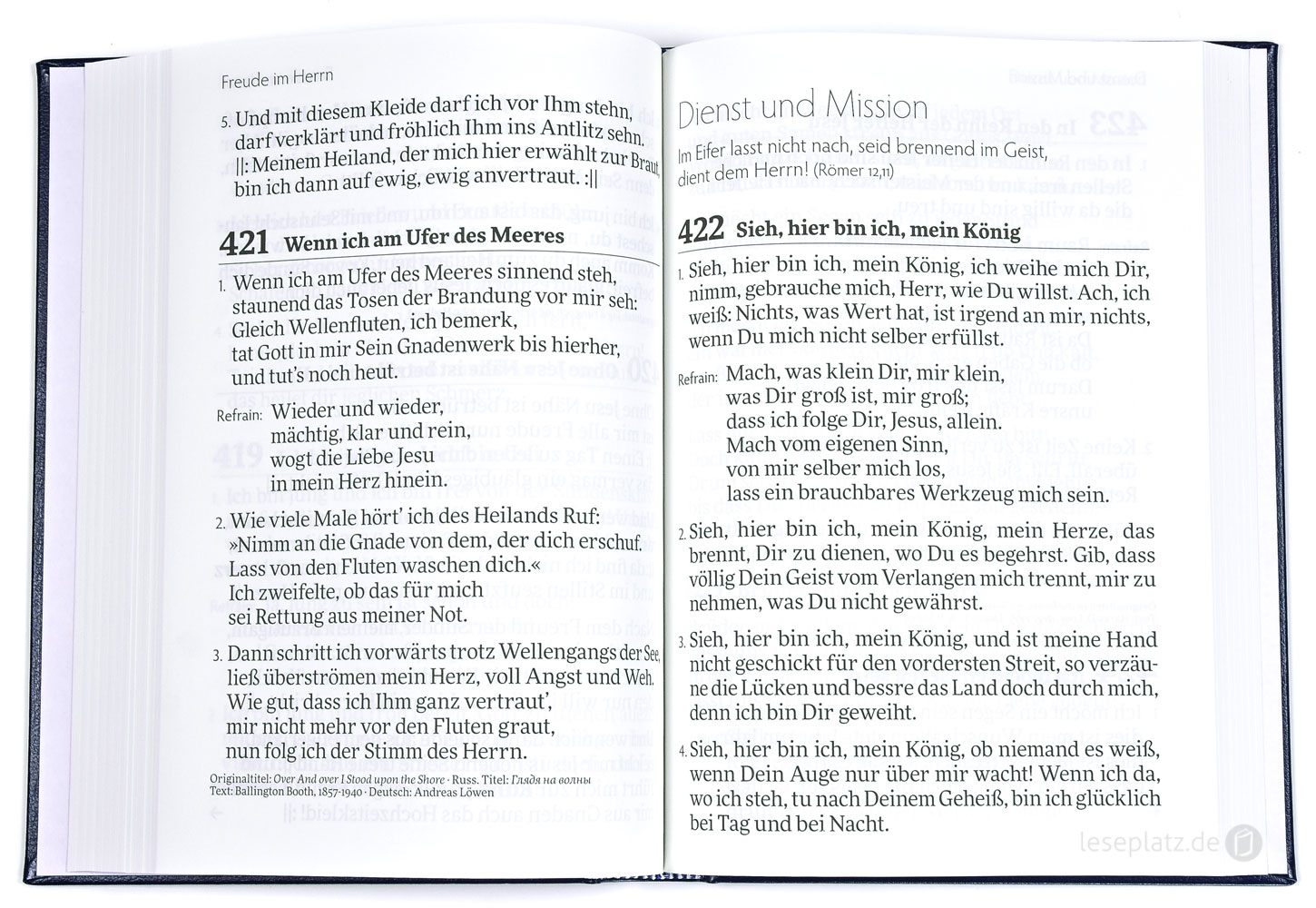 Gemeinde-Gesangbuch "Singt von Jesus!" - Großdruck