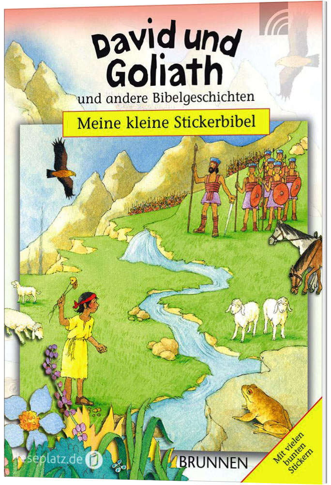Meine kleine Stickerbibel - David und Goliath
