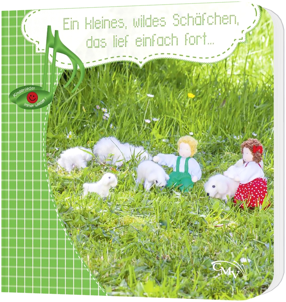 Ein kleines, wildes Schäfchen, das lief einfach fort... - Pappbuch