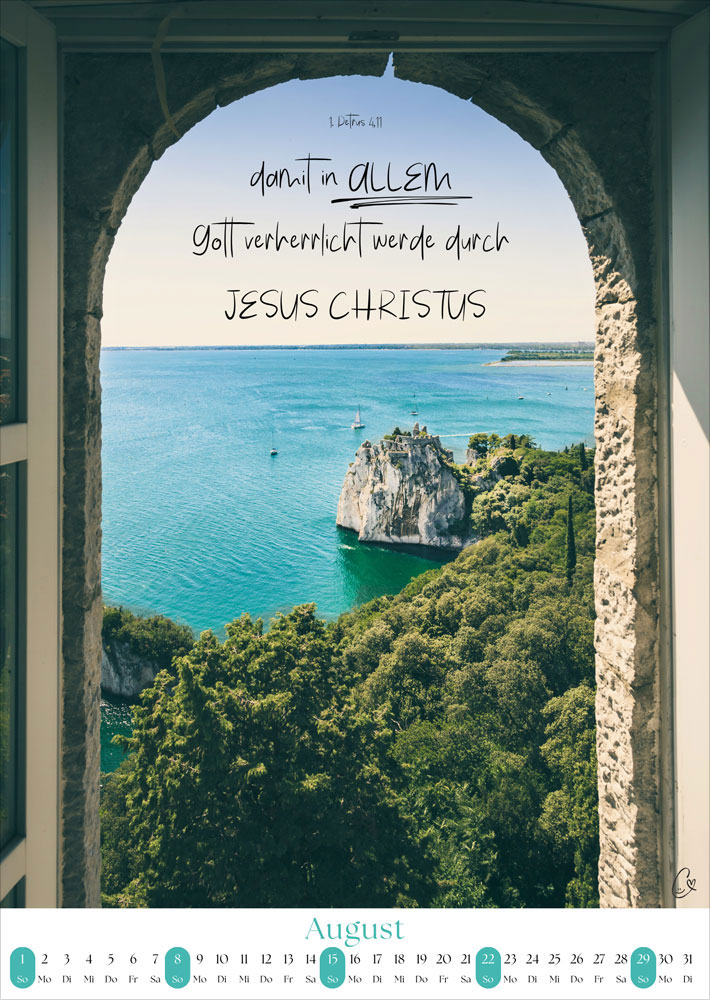 Gottes Wort im Alltag 2027 - Posterkalender