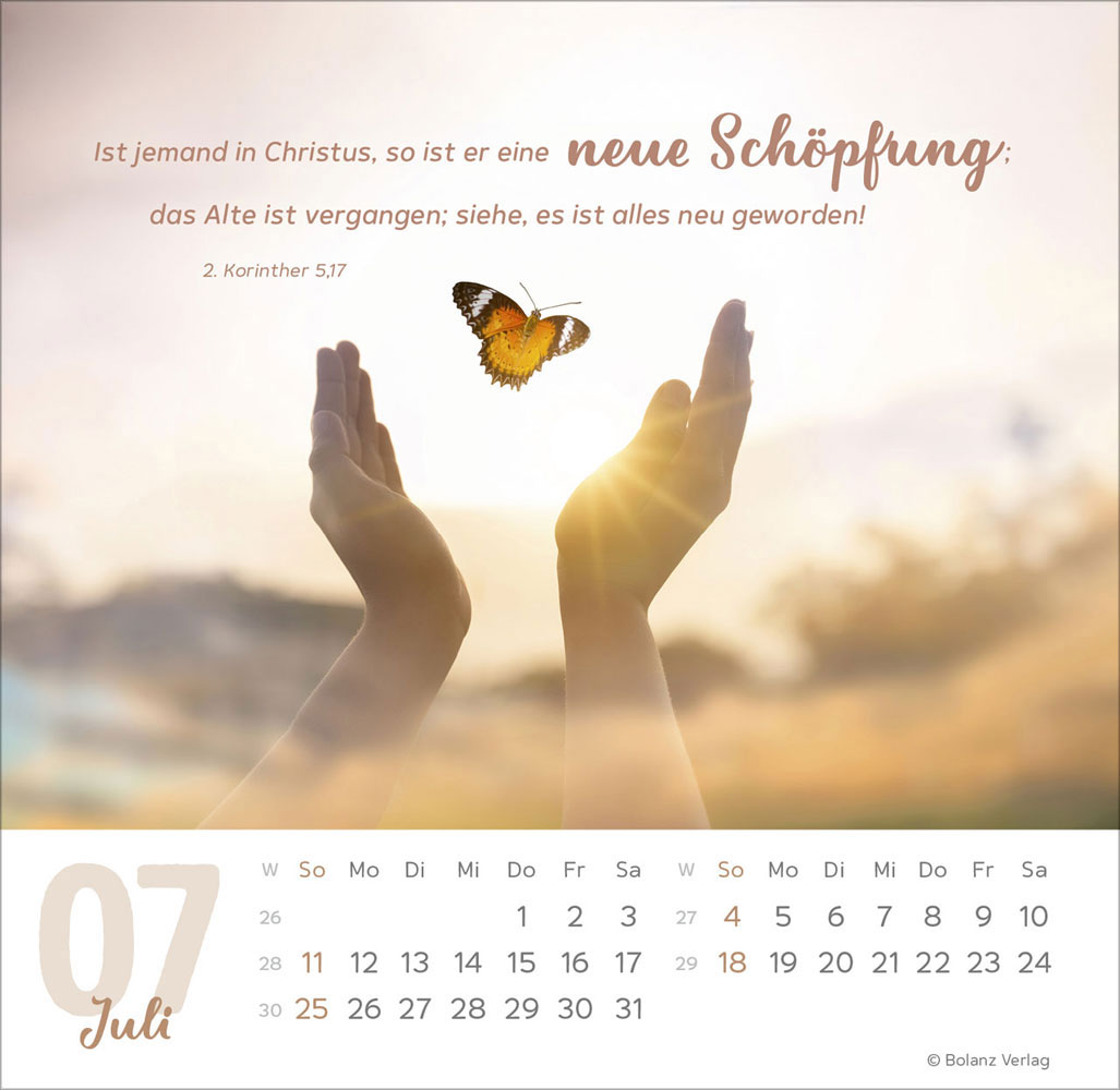 Meine Zeit 2027 - Verteilkalender