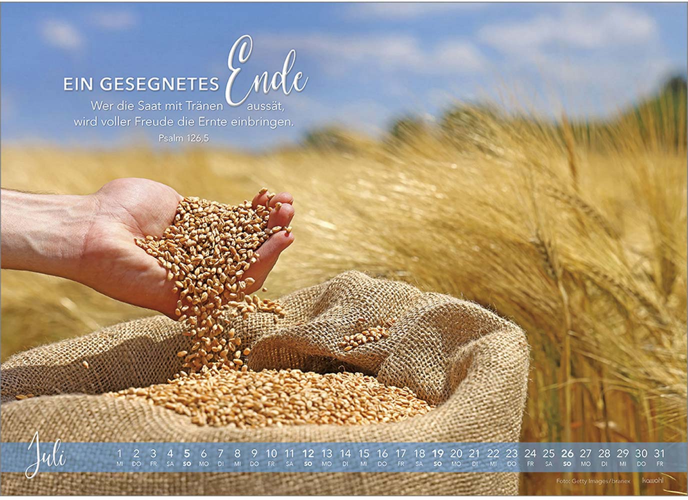 Die Liebe bleibt 2026 - Wandkalender