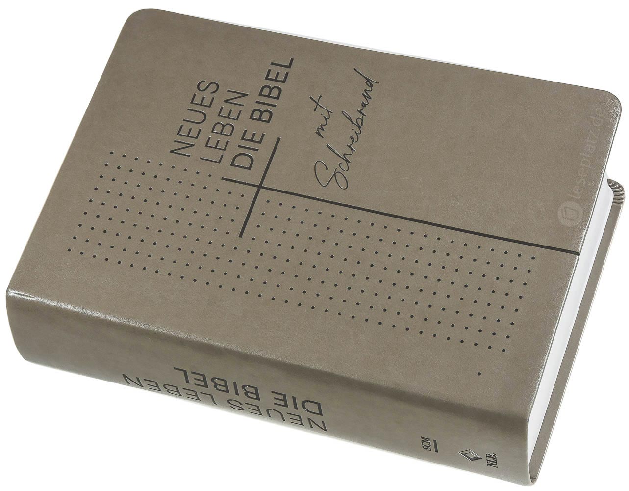 Neues Leben. Die Bibel - Schreibrandausgabe "Kunstleder grau"