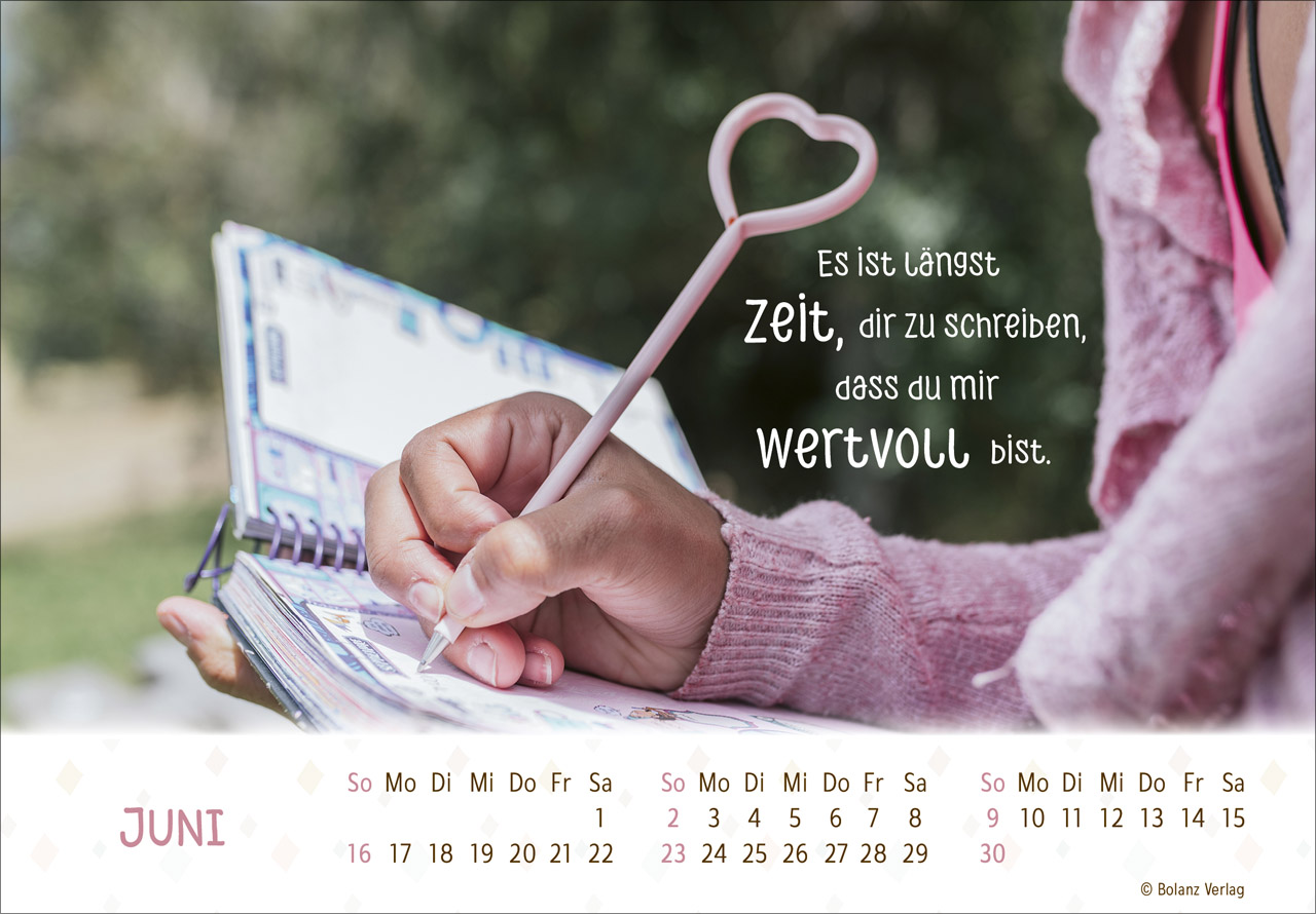 Danke Dir 2024 - Postkartenkalender Danke Dir 2024 - Postkartenkalender