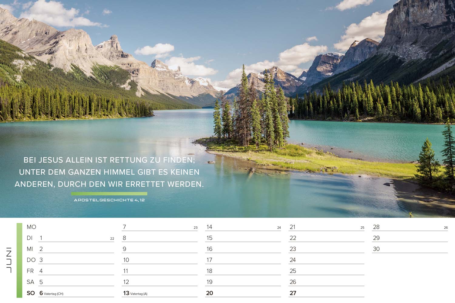 Life-is-More 2027 - Panoramakalender