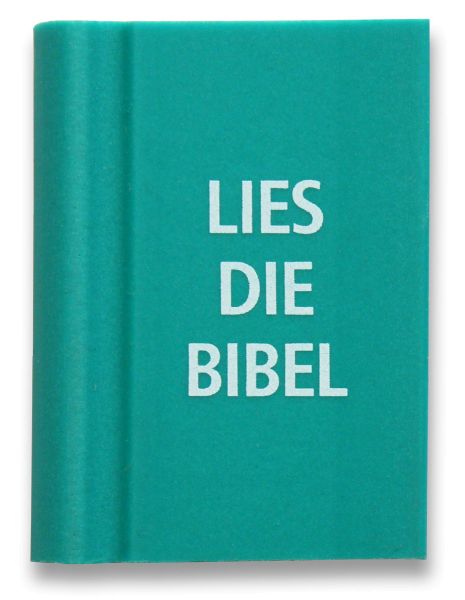 Radiergummi "Lies die Bibel"
