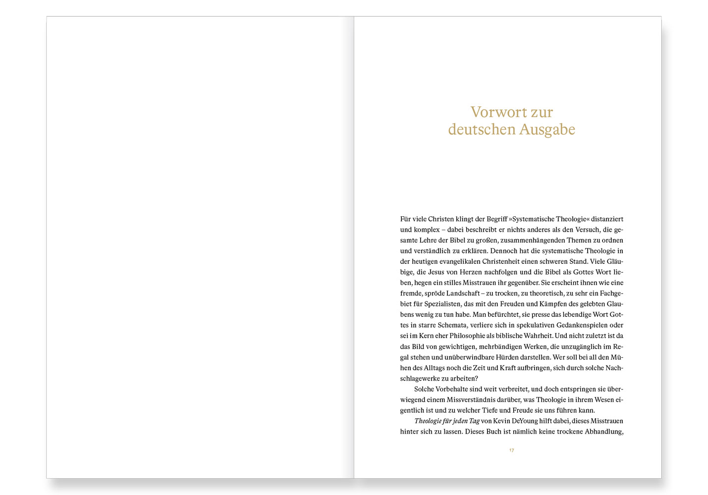 Theologie für jeden Tag