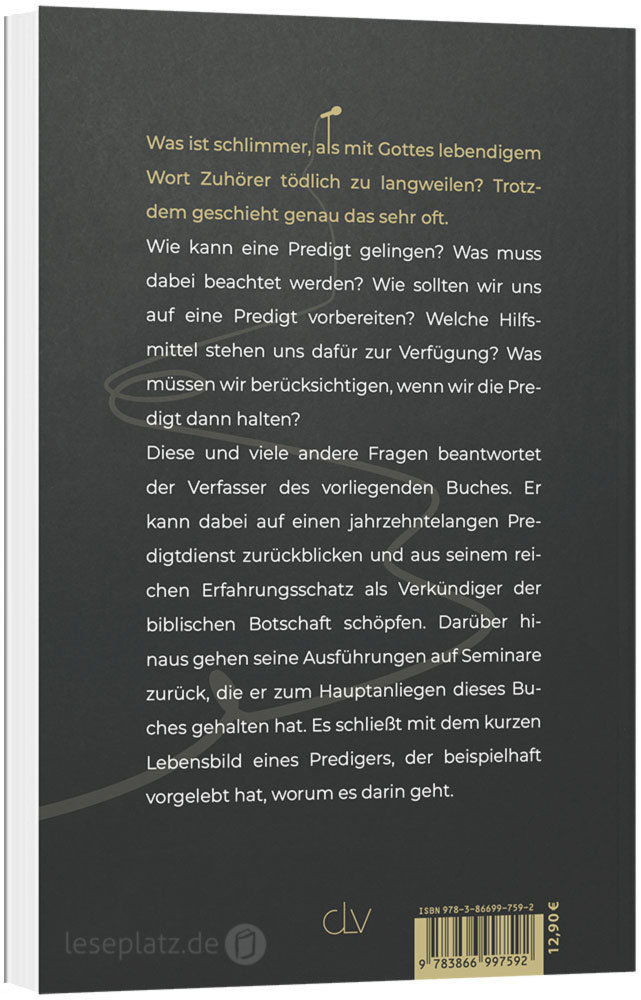 Predigen – fesseln oder faseln?