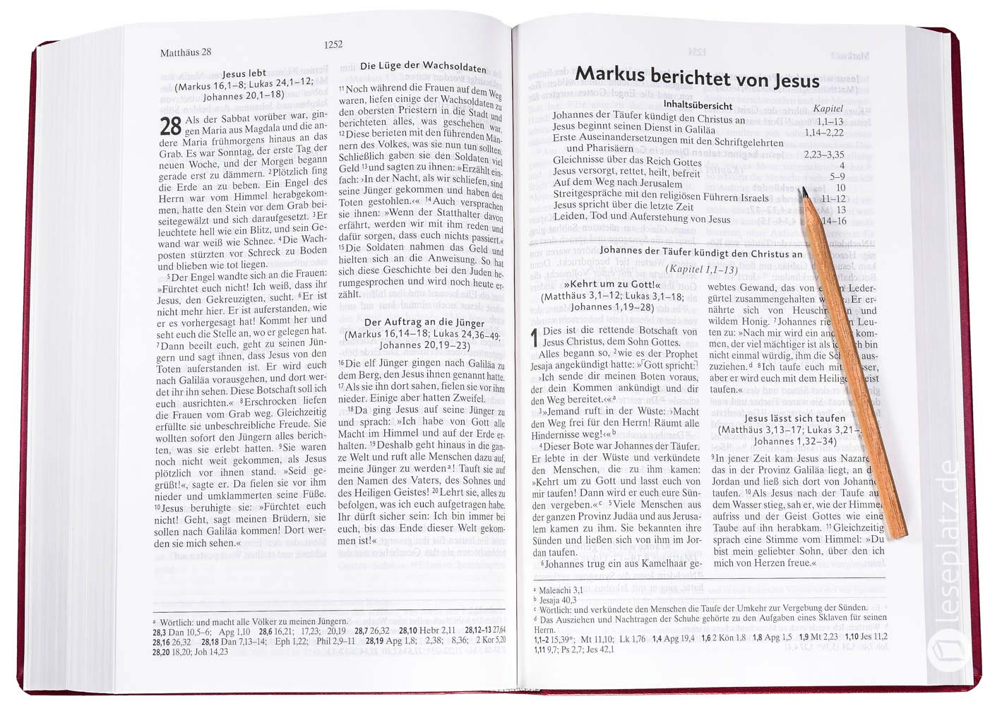 Hoffnung für alle - Großdruck - Softcover rot