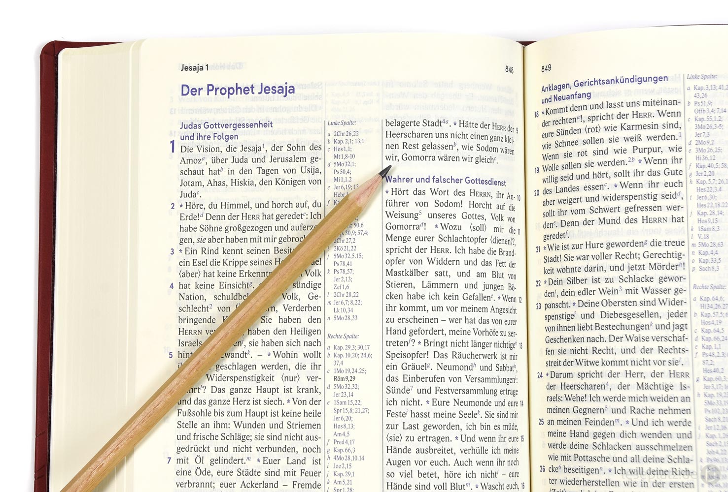 Elberfelder Bibel 2006 Standardausgabe - Kunstleder rot