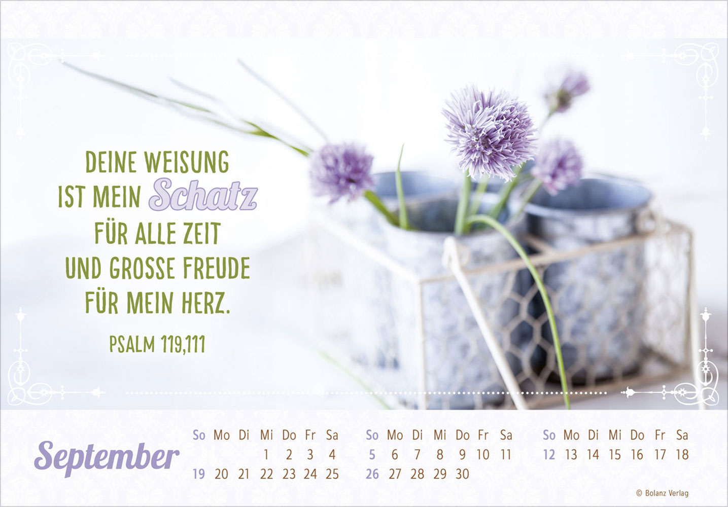 Herzliche Worte für Dich 2027 - Postkartenkalender