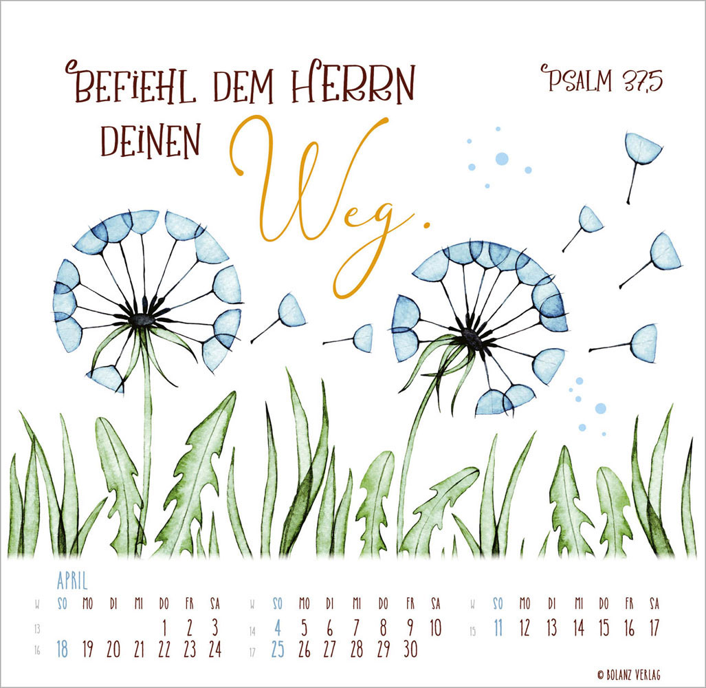 Getragen durch alle Zeiten 2027 - Tischkalender