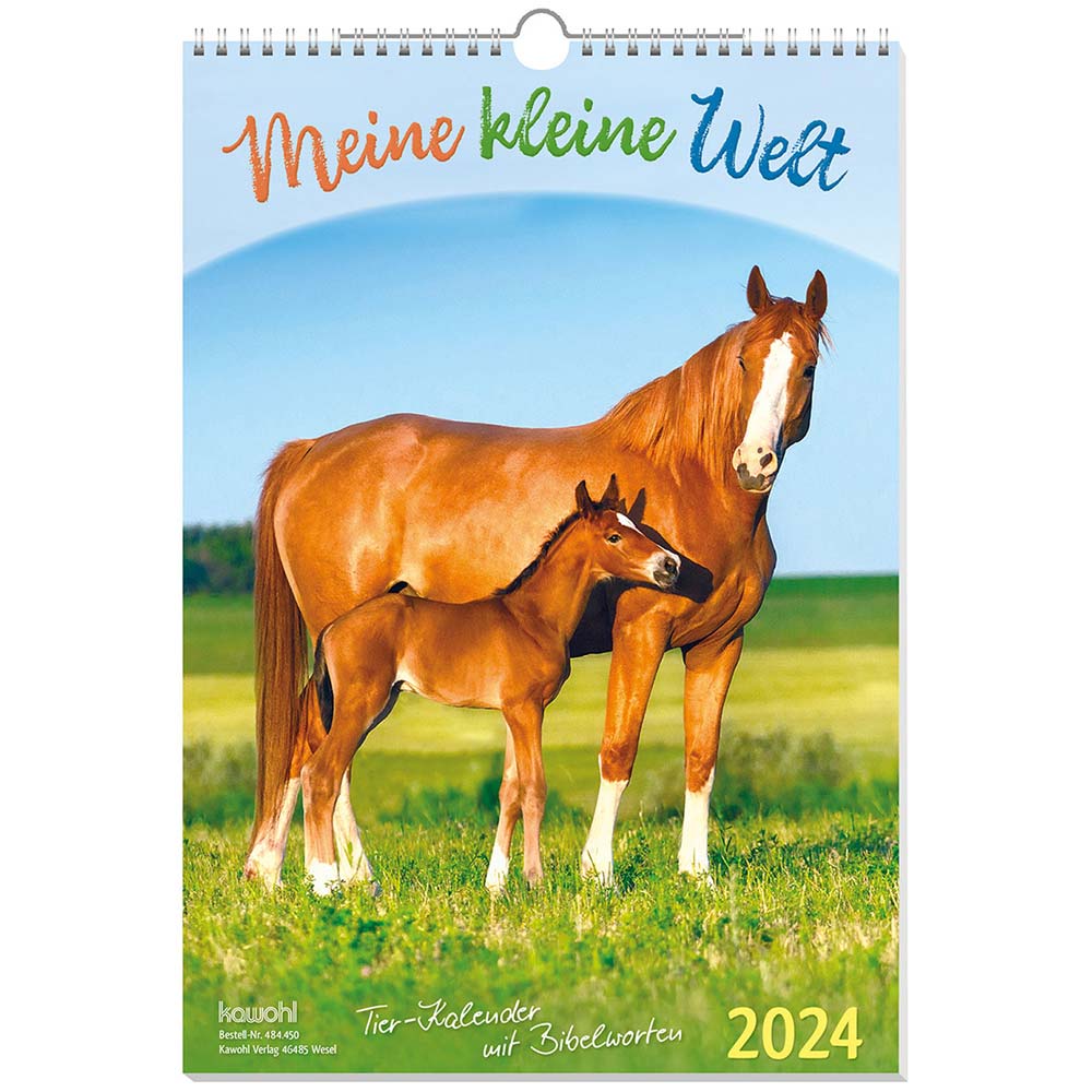 Meine kleine Welt 2024 - Wandkalender