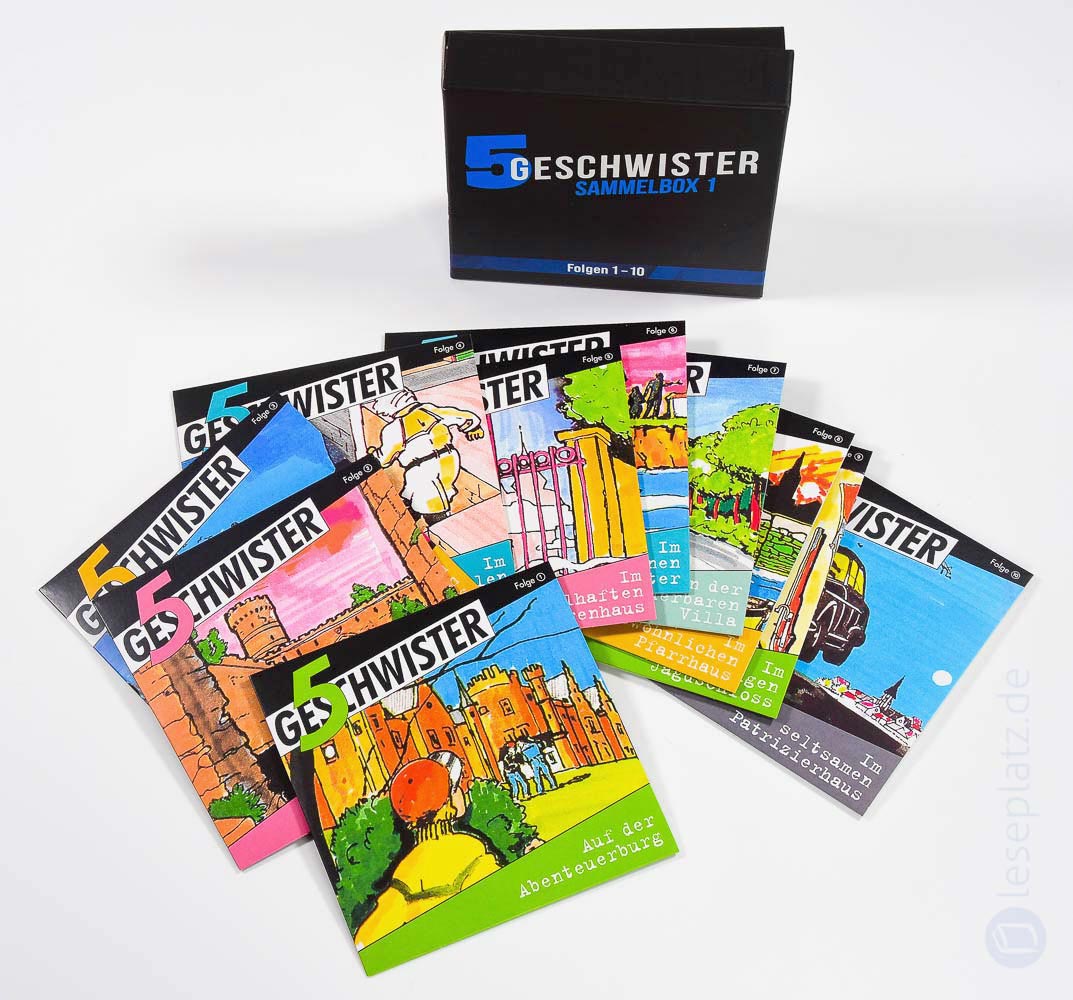 5 Geschwister CD - Sammelbox 1 (Folgen 1-10)