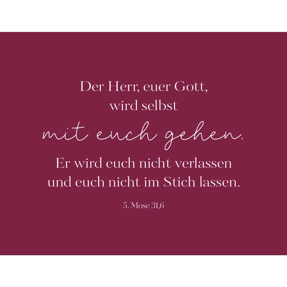 Unendlich geliebt  - Textkartenbox
