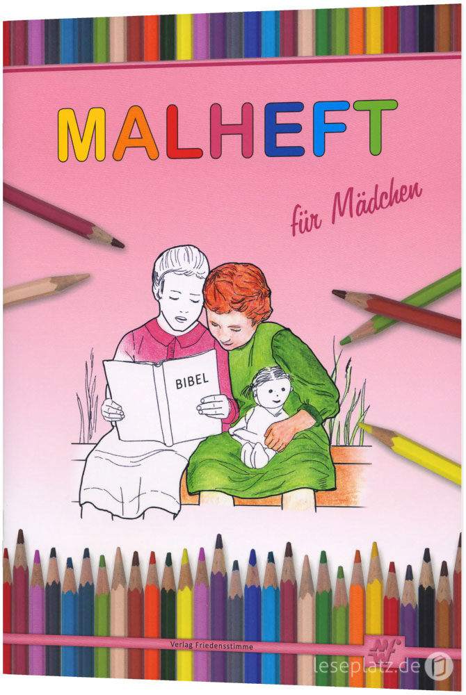 Malheft für Mädchen