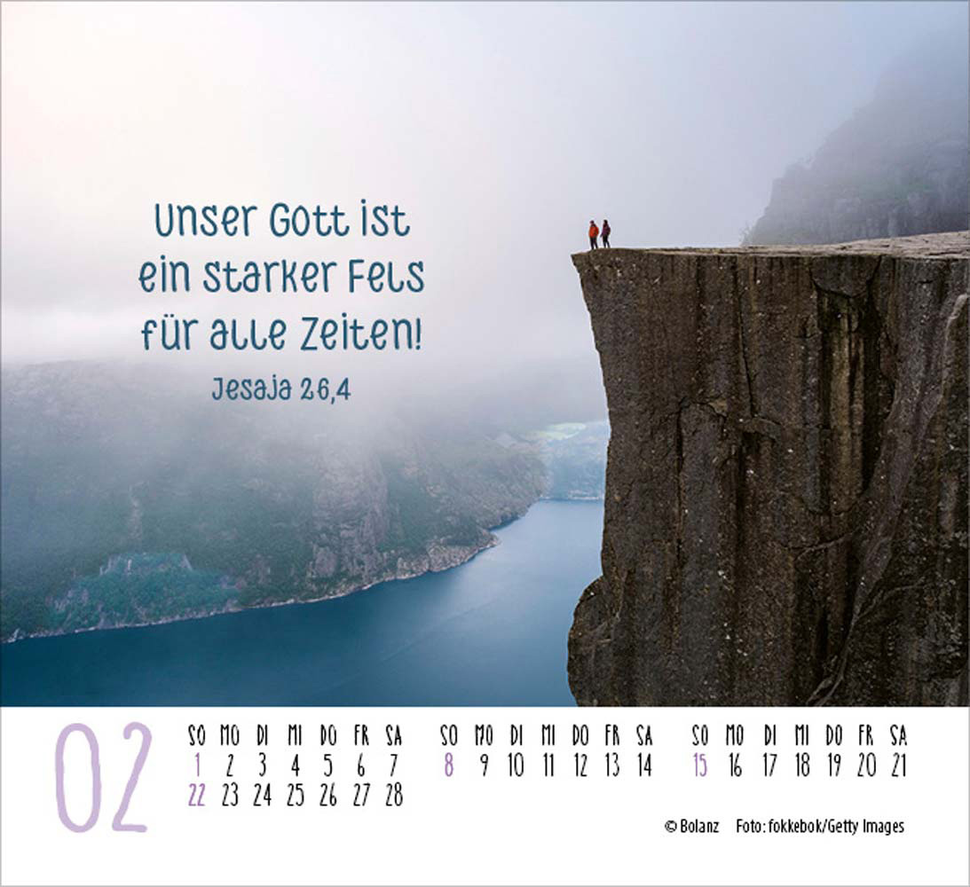 Freiheit 2026 - Minikalender Freiheit 2026 - Minikalender