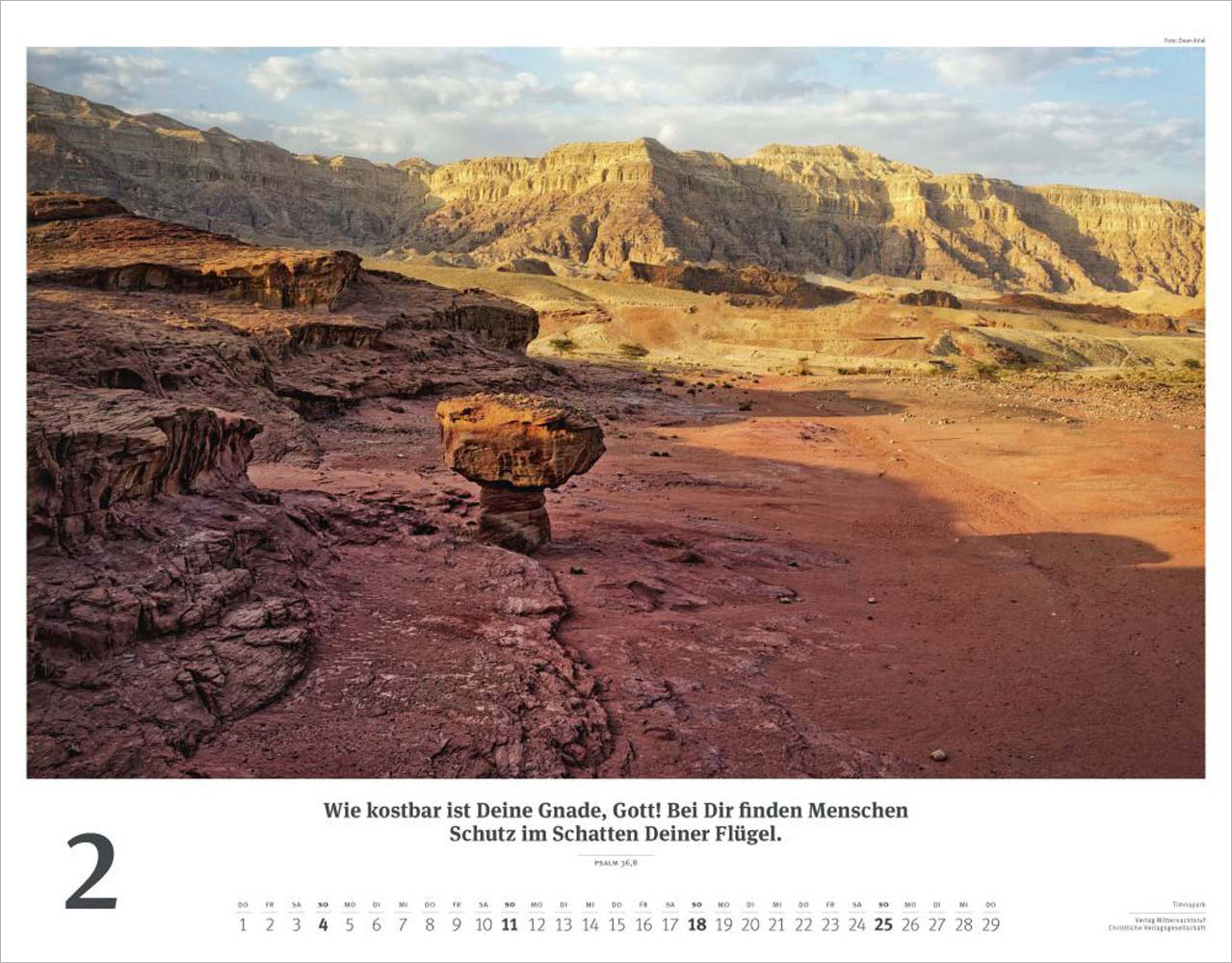 Israel 2024 - Wandkalender (Weiss) Israel 2024 - Wandkalender (Weiss)