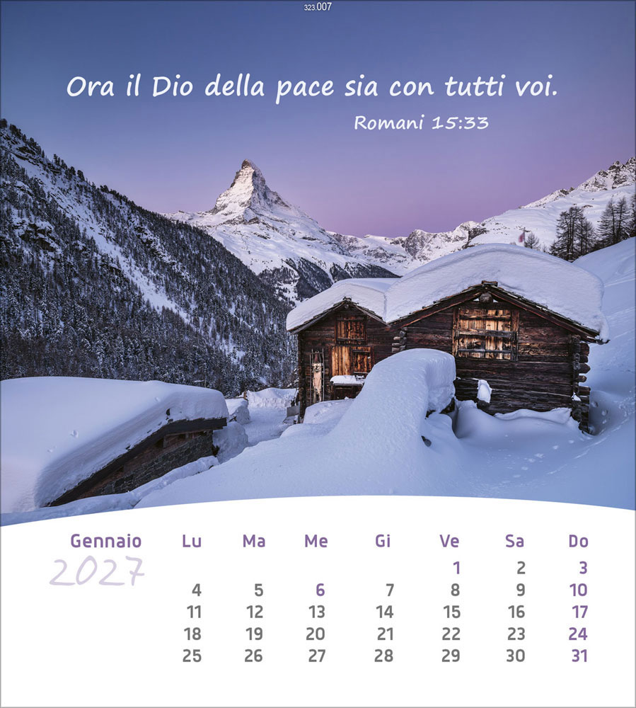 Leben für Dich 2027 - Verteilkalender (Italienisch)