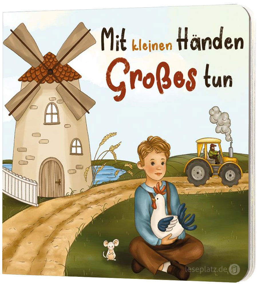 Mit kleinen Händen Großes tun - Pappbuch