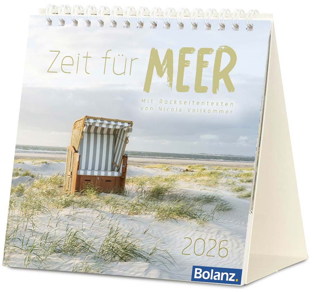 Zeit für Meer 2026 - Tischkalender