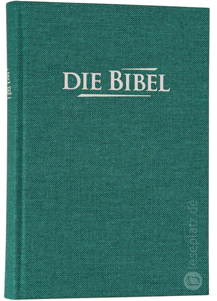 Elberfelder 2003 - Taschenausgabe / Hardcover Leinen petrol